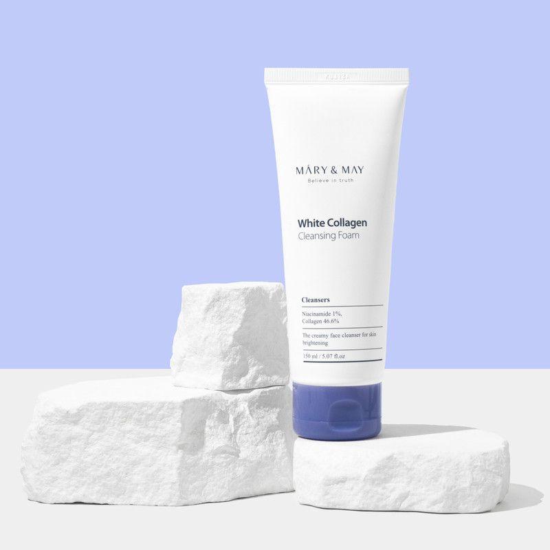 White Collagen Cleansing Foam
