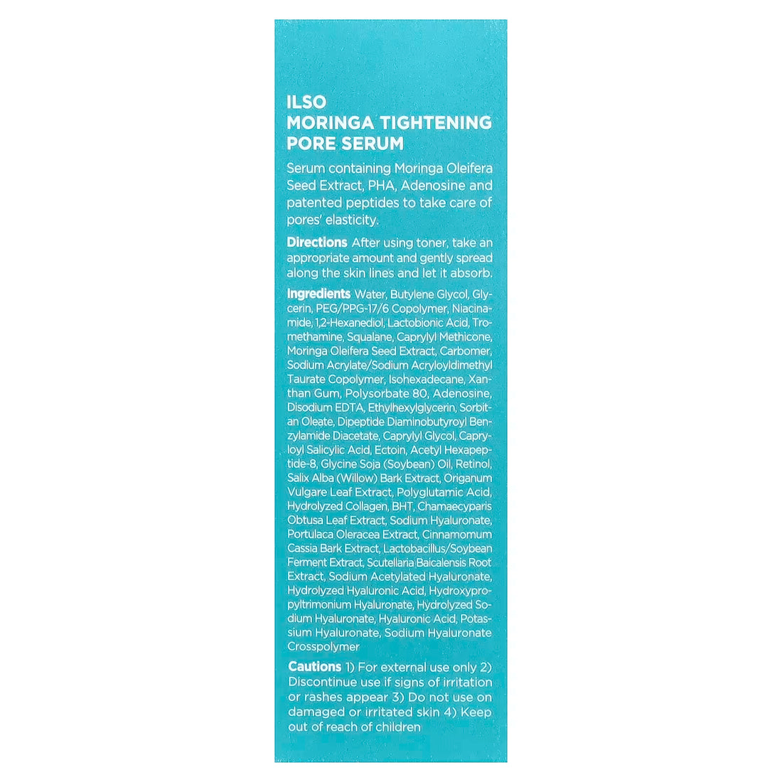 Moringa Tightening Pore Serum