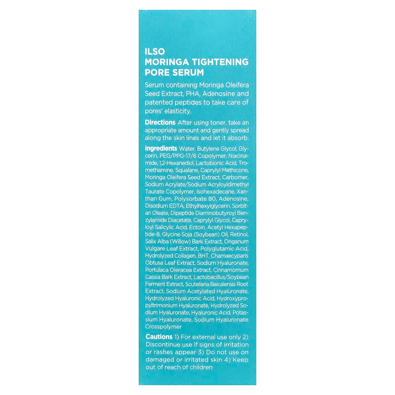 Moringa Tightening Pore Serum