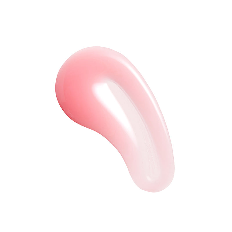 Texture fluide et soyeuse teintée d’un rose délicat