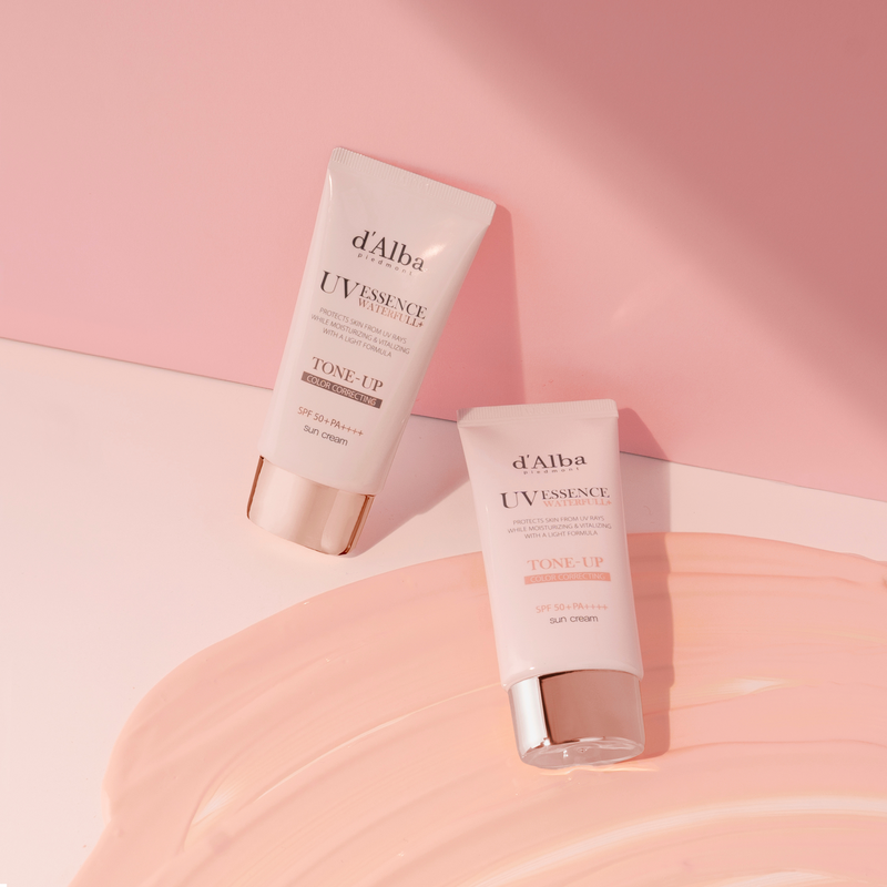 WATERFULL TONE UP SUN CREAM (PINK)