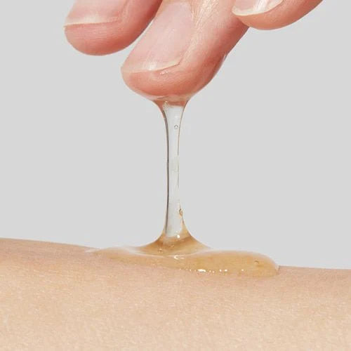 Texture gel transparente infusée de pétales de calendula