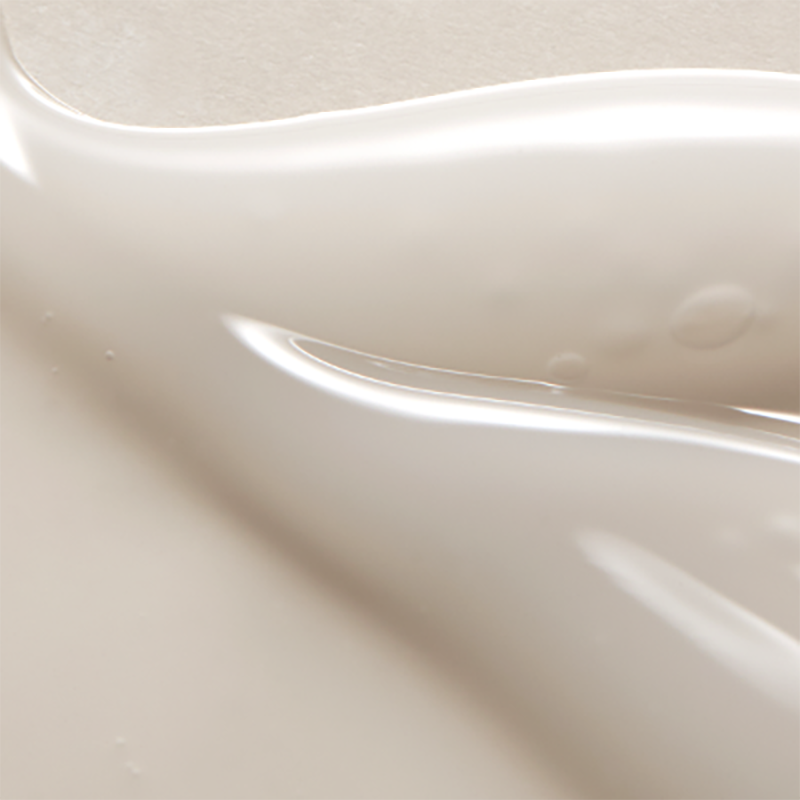 Texture fluide et soyeuse au fini lumineux et non collant