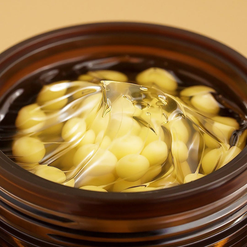 Texture légère et soyeuse infusée de micro-capsules de vitamine C