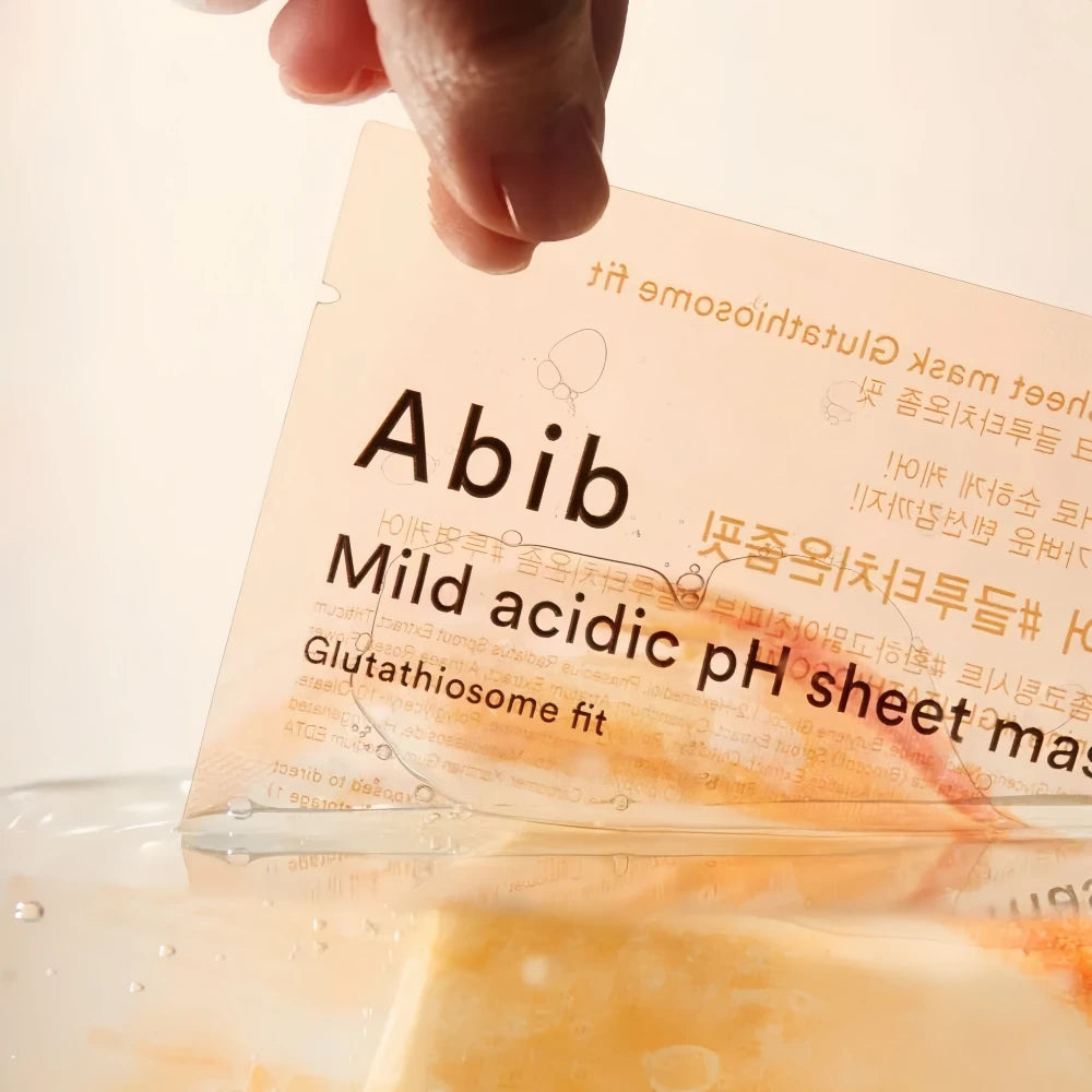 Mild Acidic PH Sheet Mask Glutathiosome Fit