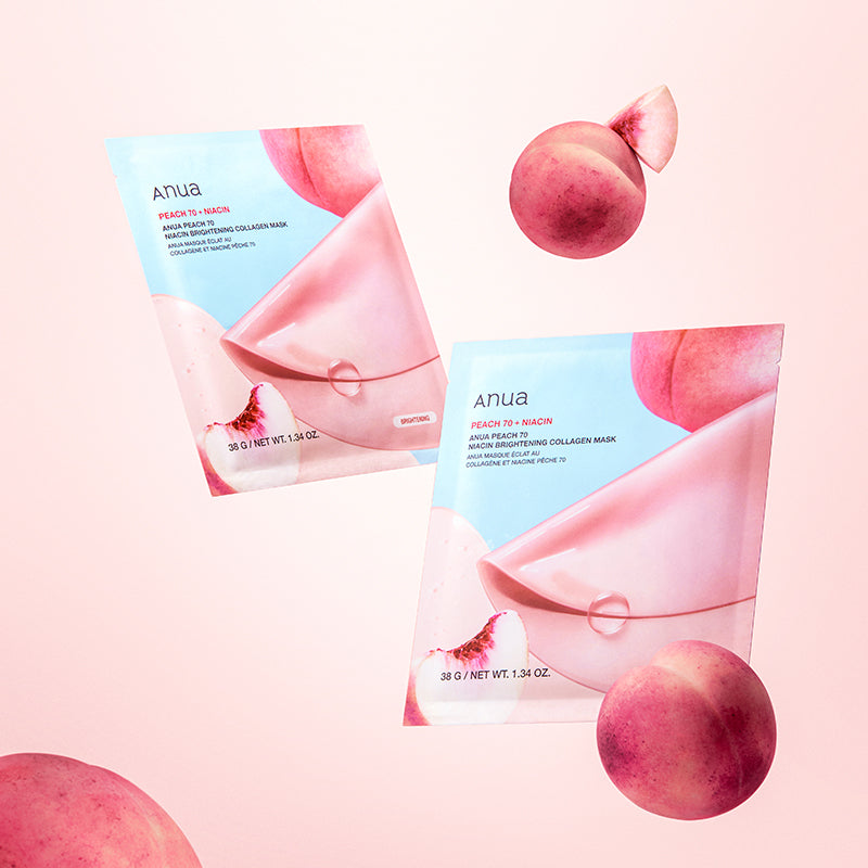 Peach 70 Niacin Brightening Collagen Mask