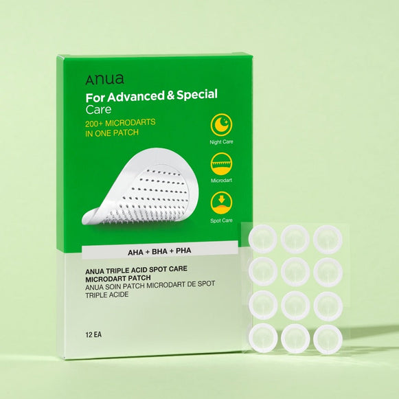 Triple Acid Spot Care Microdart Patch 12ea