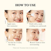 Kojic Acid Turmeric Night Wrapping Mask 75 ml