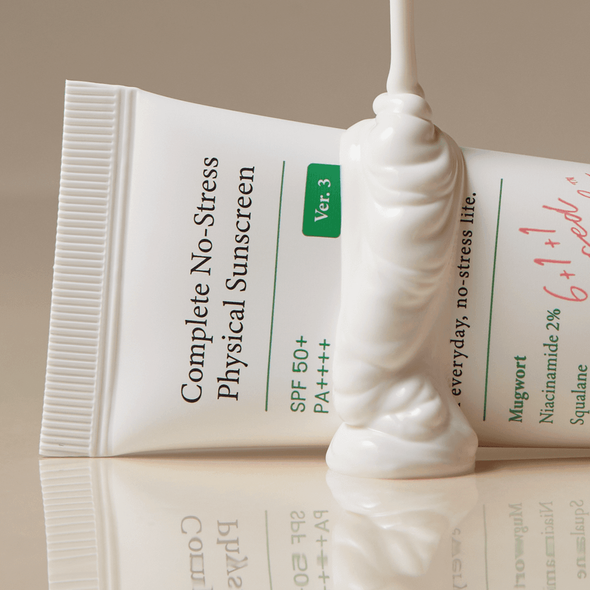 Complete No-Stress Physical Sunscreen SPF50