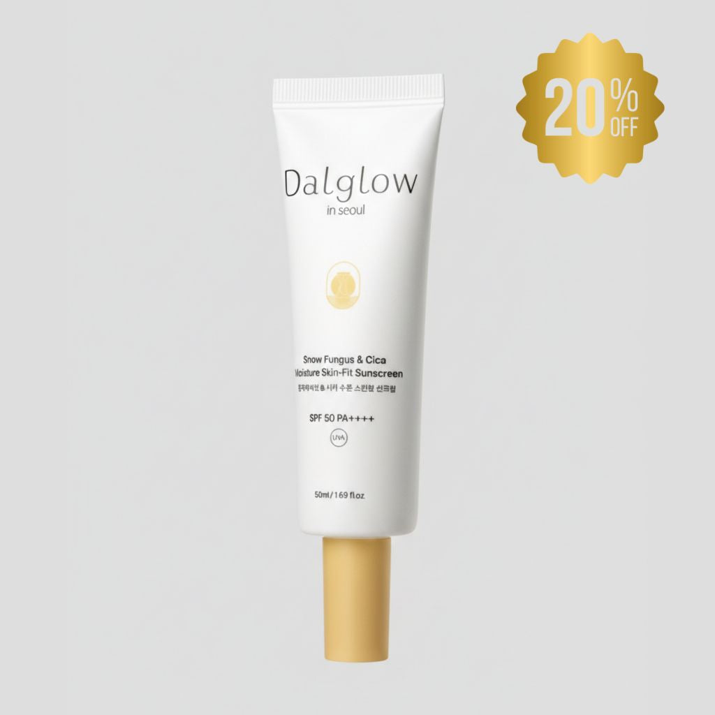Snow Fungus & Cica Moisture Skin-Fit Sunscreen SPF50