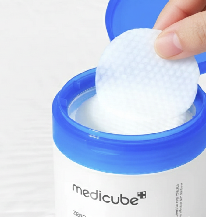 Pad micro‑exfoliant