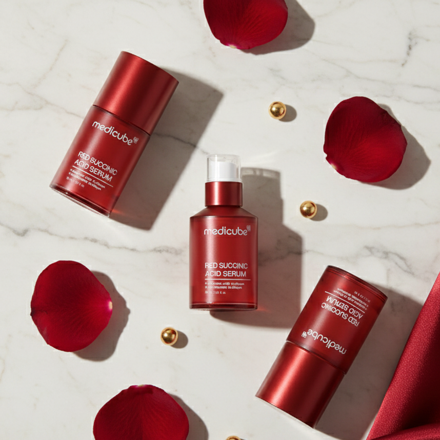 Red Succinc Acid Serum