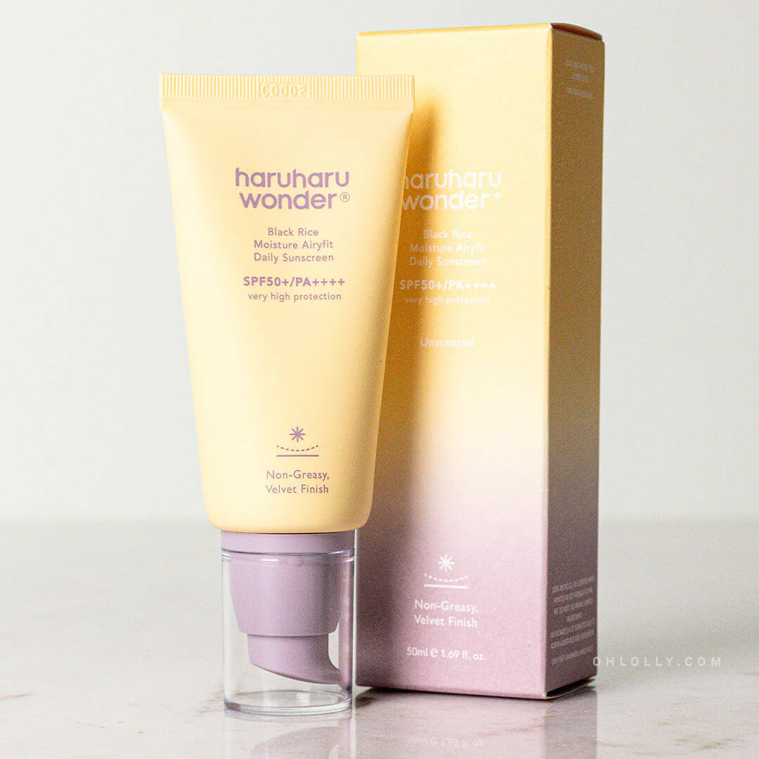 Black Rice Moisture Airyfit Daily Sunscreen SPF50