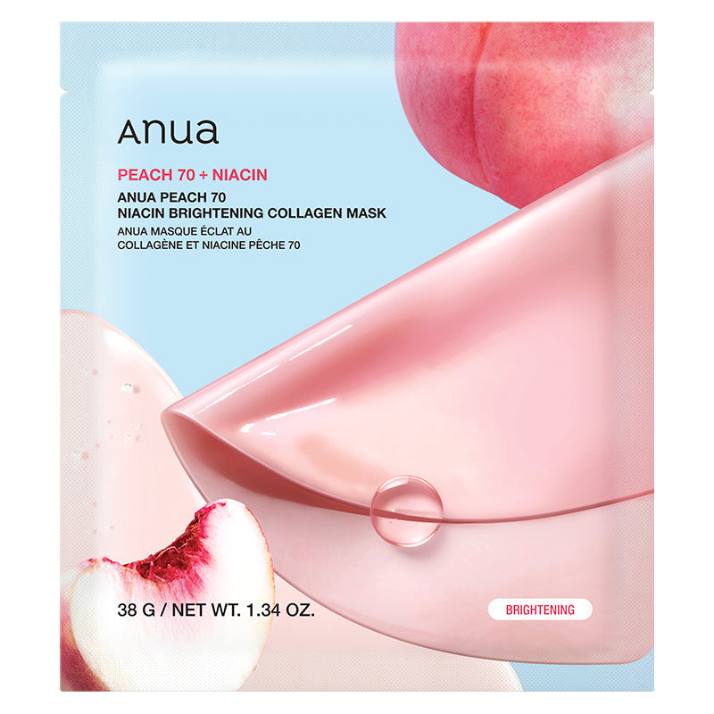 Peach 70 Niacin Brightening Collagen Mask