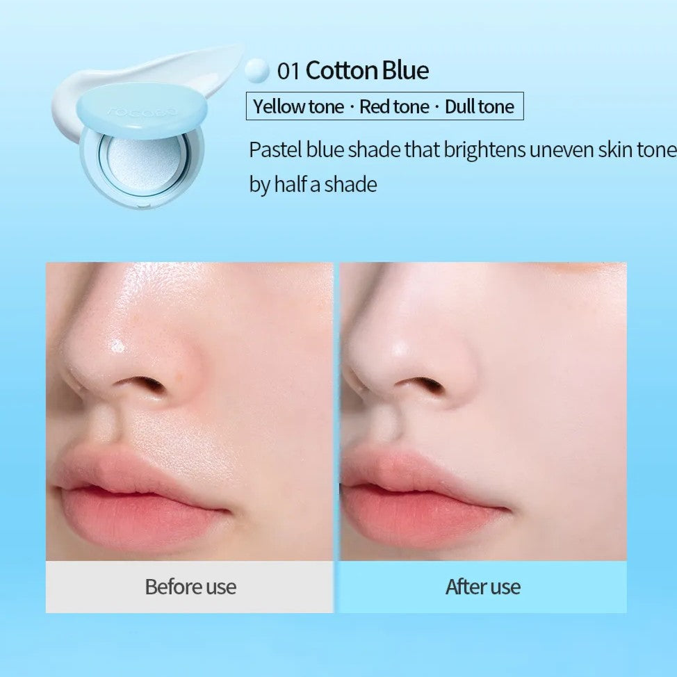 Blur Finish Sun Cushion 01 Cotton Blue