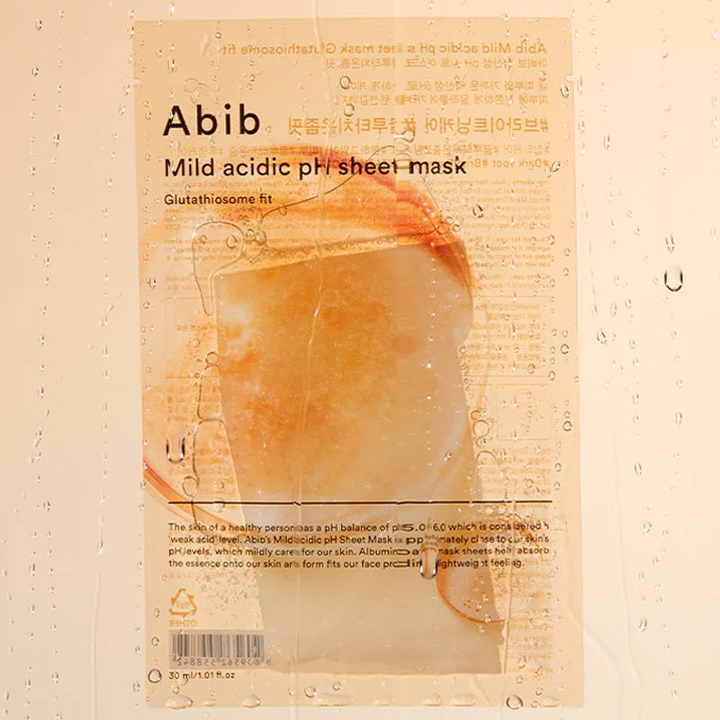 Mild Acidic PH Sheet Mask Glutathiosome Fit