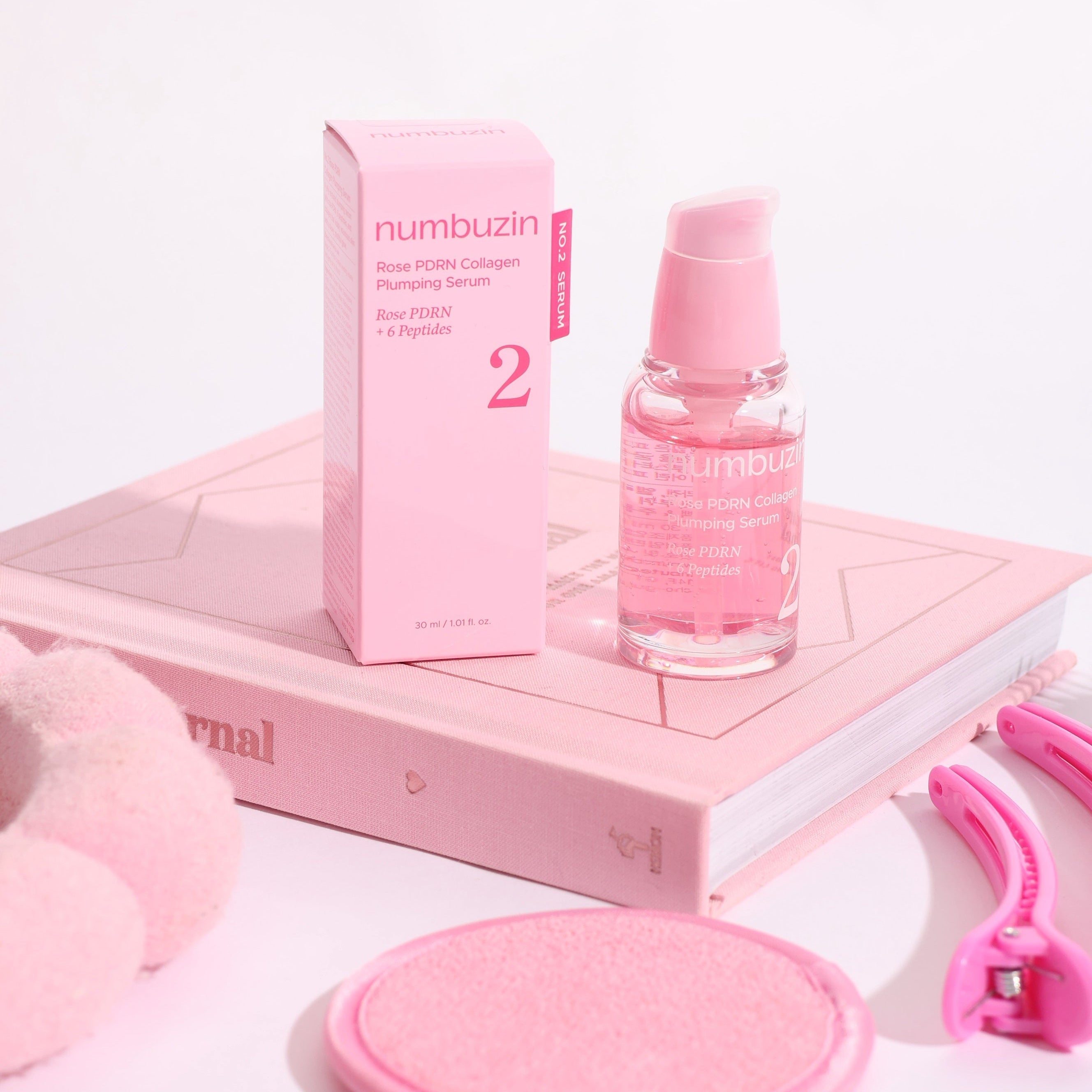 No.2 Rose PDRN Collagen Plumping Serum