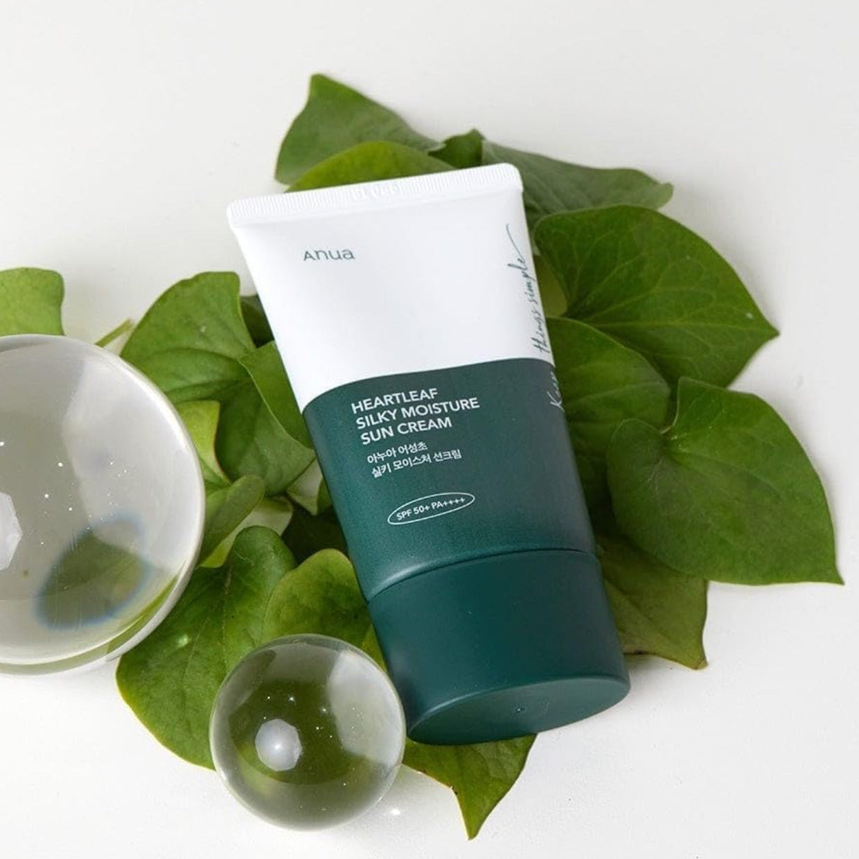 Heartleaf Silky Moisture Sun Cream SPF50