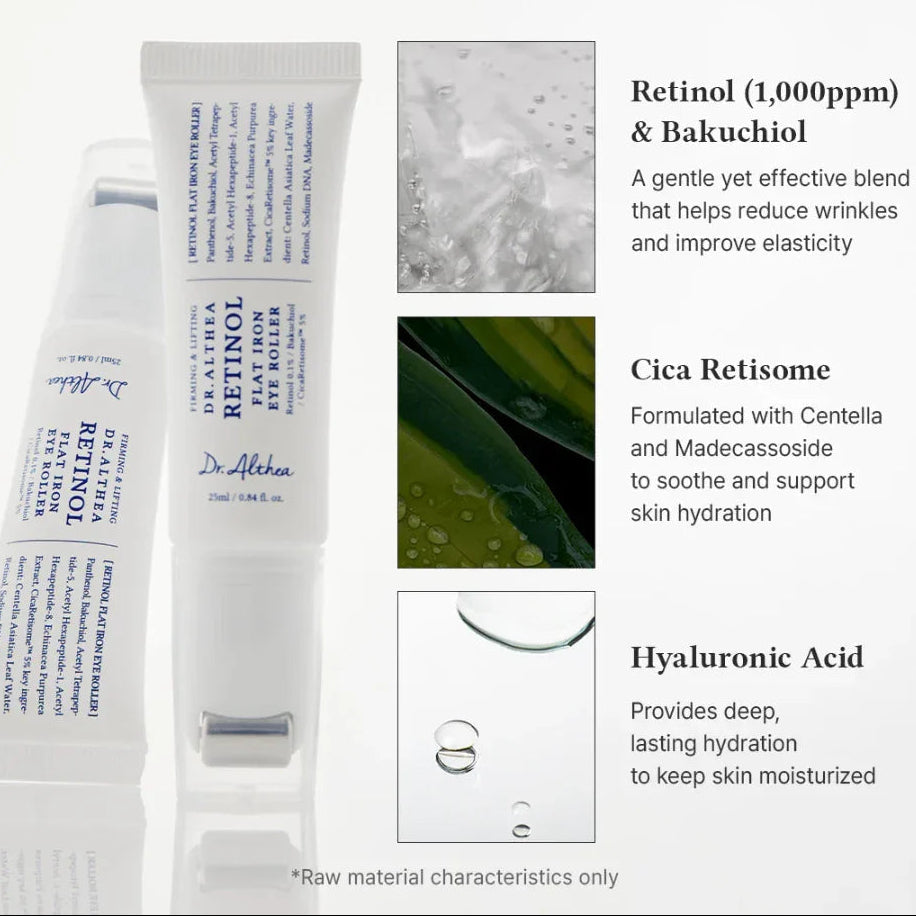 Retinol Flat Iron Eye Roller