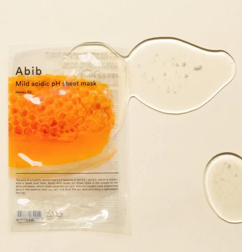 Mild Acidic pH Sheet Mask Honey Fit