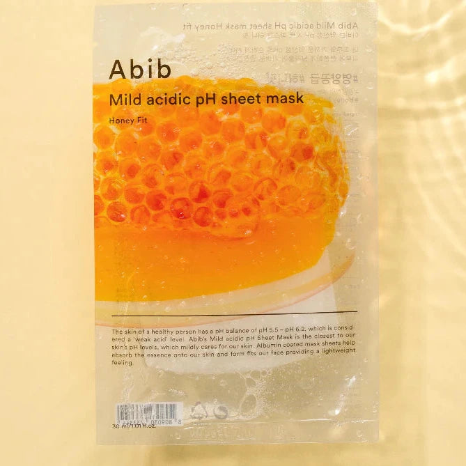 Mild Acidic pH Sheet Mask Honey Fit