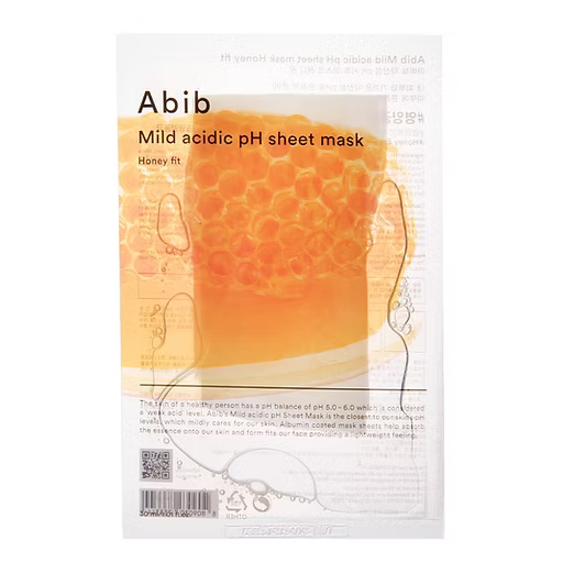 Mild Acidic pH Sheet Mask Honey Fit