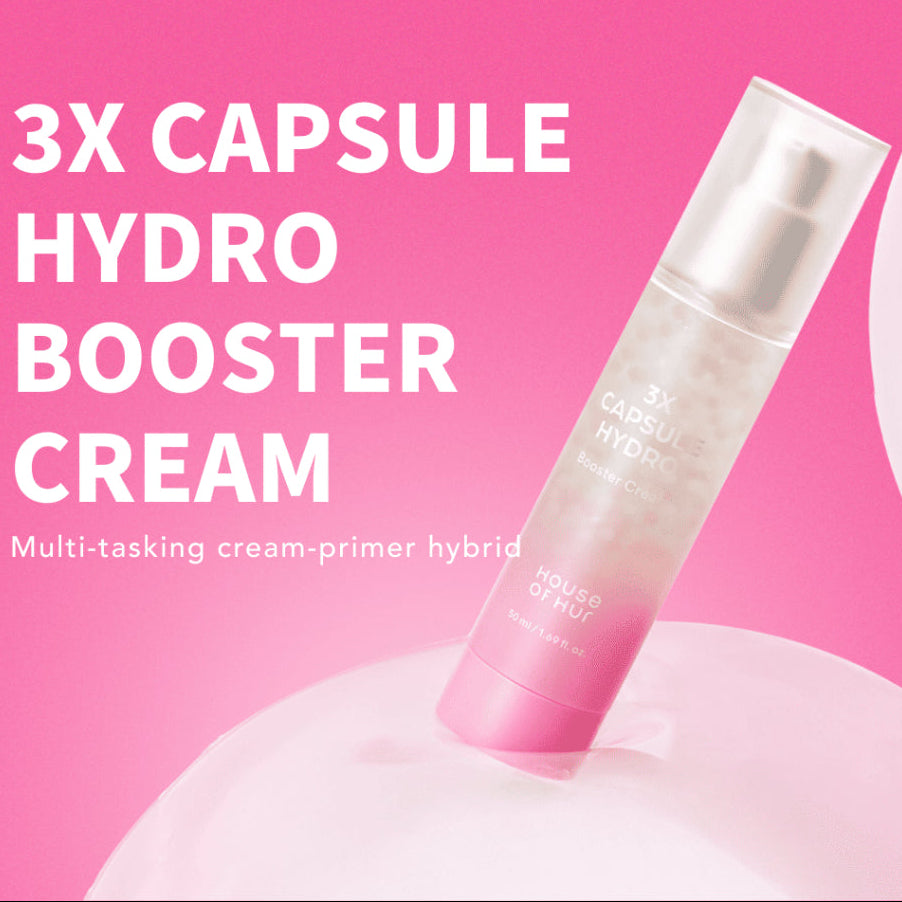 3x Capsule hydro booster cream