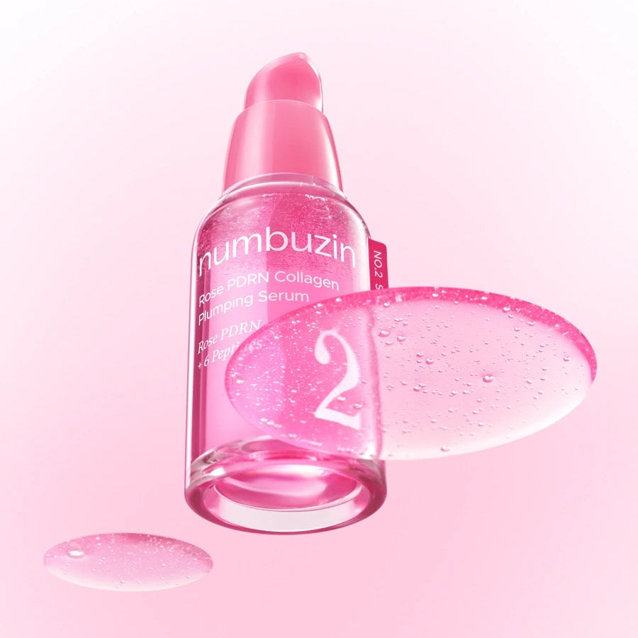 No.2 Rose PDRN Collagen Plumping Serum